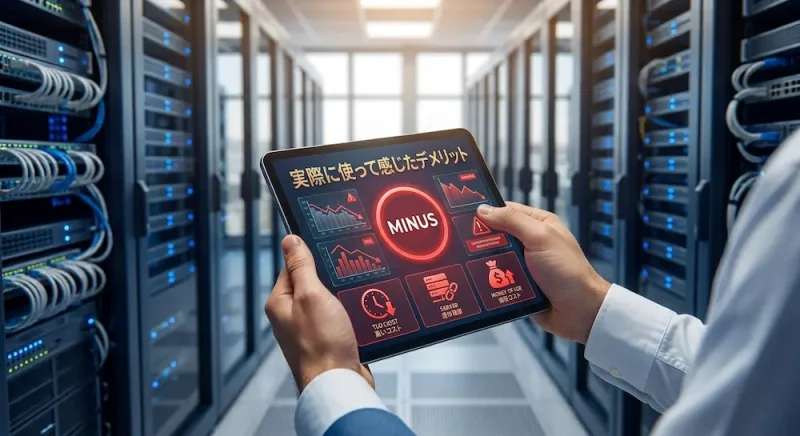 実際に使って感じたデメリット